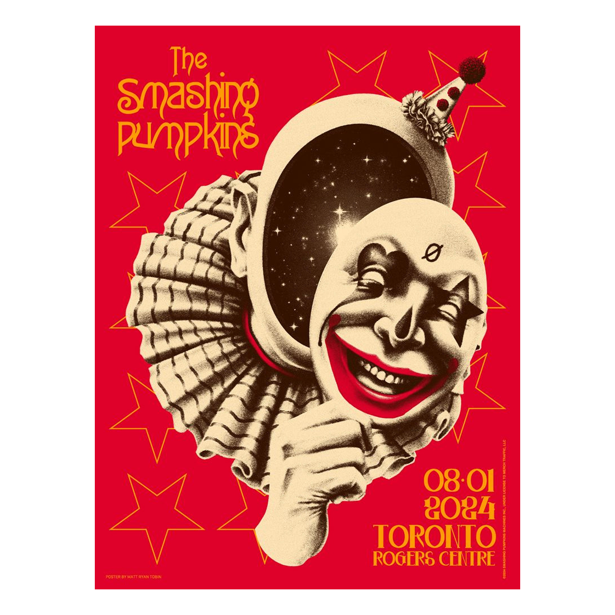 Toronto Event Poster August 1 – The Smashing Pumpkins
