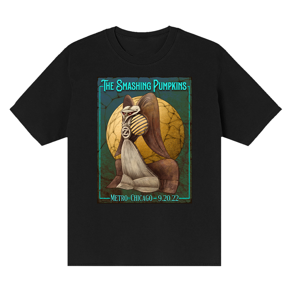Chicago Radio Black Tee – The Smashing Pumpkins