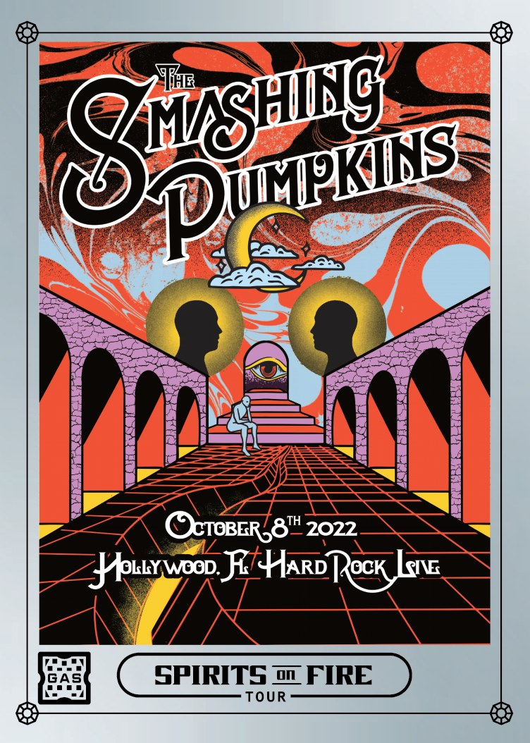 The Smashing Pumpkins Hollywood October 8, 2022 Exclusive GAS Trading