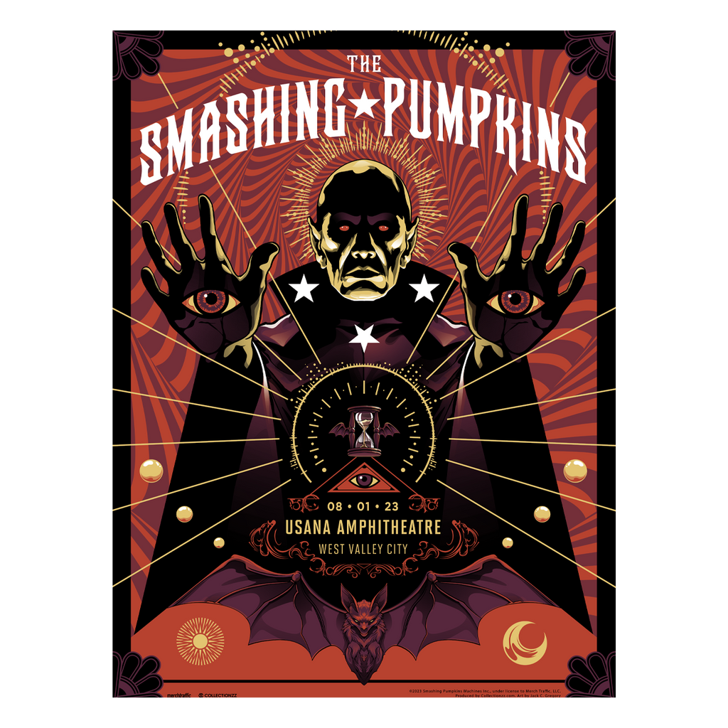 West Valley City Event Poster August 1st – The Smashing Pumpkins West Valley City Event Poster August 1st – The Smashing Pumpkins