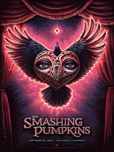 San Diego Event Poster September 28 – The Smashing Pumpkins