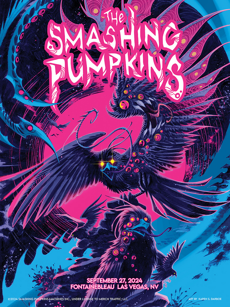 Las Vegas Event Poster September 27 – The Smashing Pumpkins
