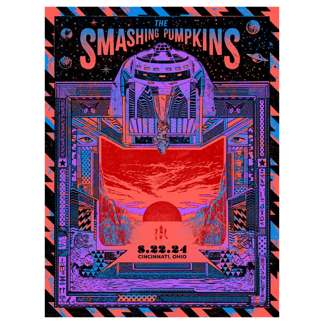 Cincinnati Event Poster August 22 – The Smashing Pumpkins