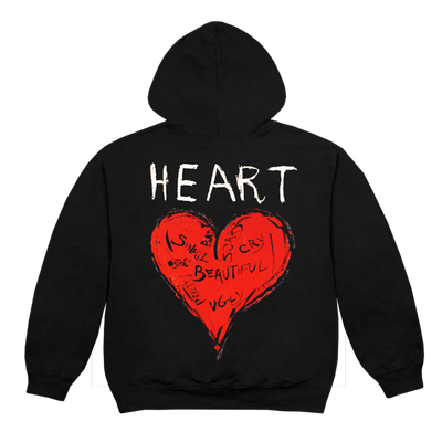 Heart Zip Hoodie