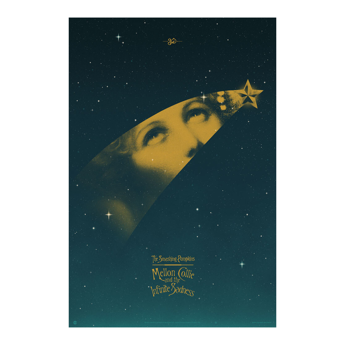 Mellon Collie and the Infinite Sadness 30th Anniversary Poster