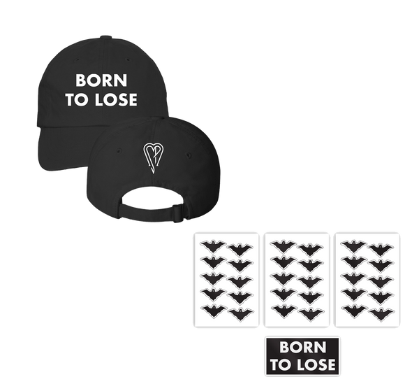 Born To Lose Hat and Sticker Bundle – The Smashing Pumpkins