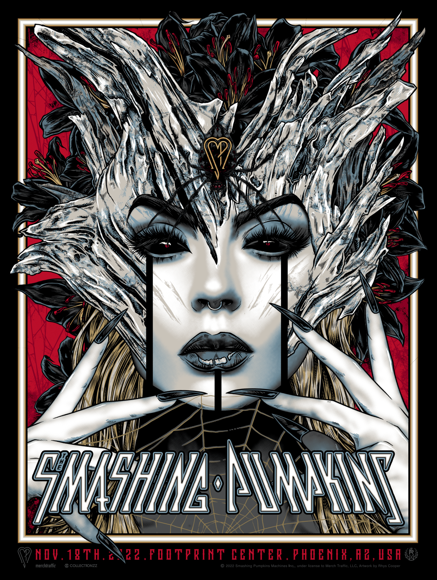 【最終案内】KOZIK SmashingPumpkins ヴィンテージ ポスター Instagram photo by The Smashing Pumpkins • Nov 13, 2022 at