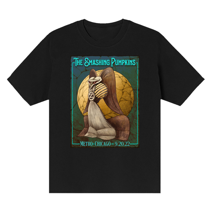 Chicago Radio Black Tee – The Smashing Pumpkins