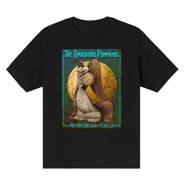 Chicago Radio Black Tee – The Smashing Pumpkins