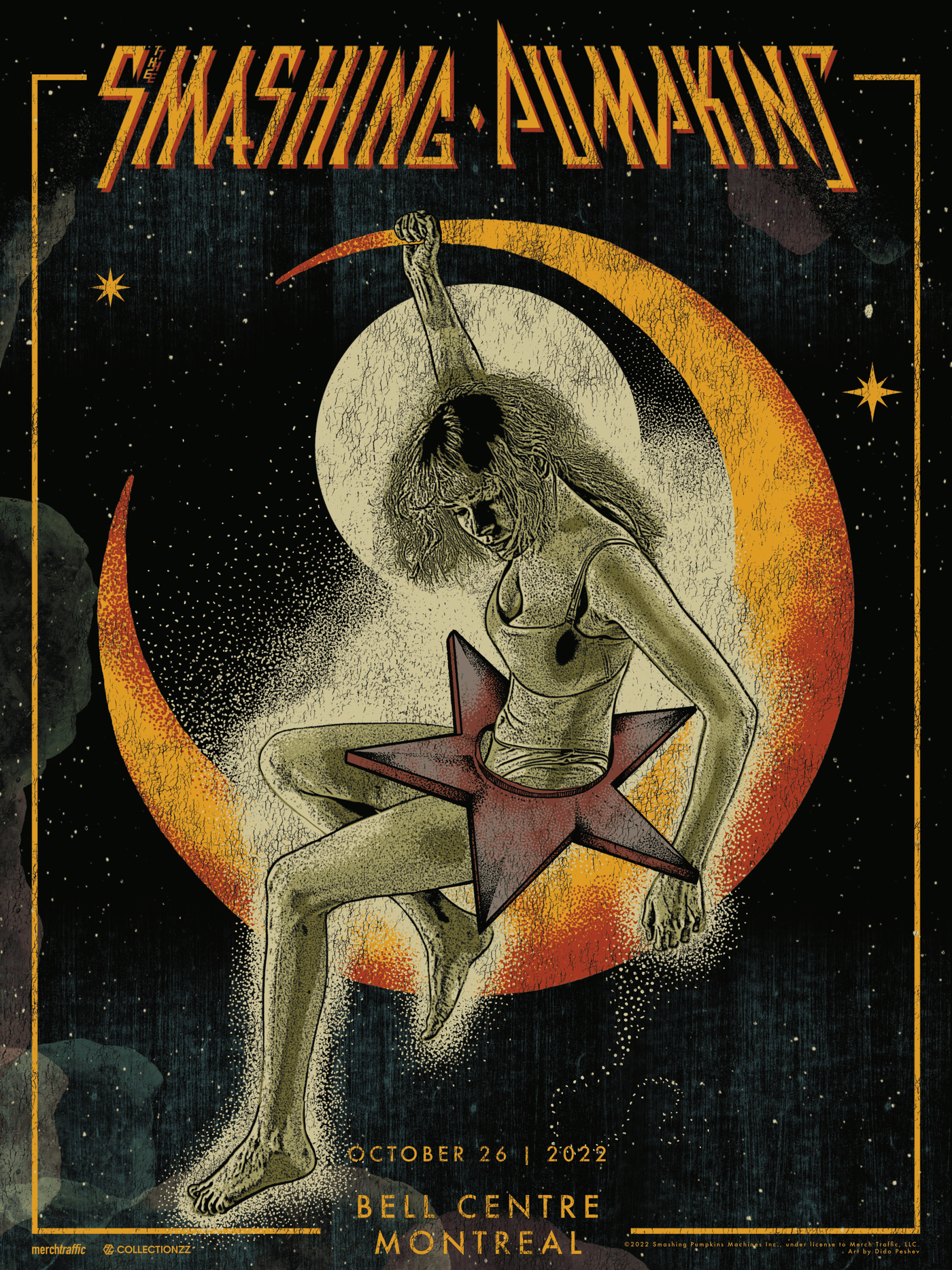 The Smashing Pumpkins Montreal October 26, 2022 Print