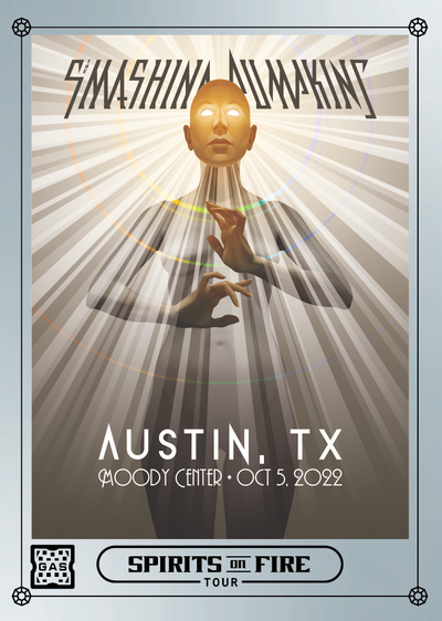 The Smashing Pumpkins Austin October 5, 2022 Exclusive GAS Trading Card