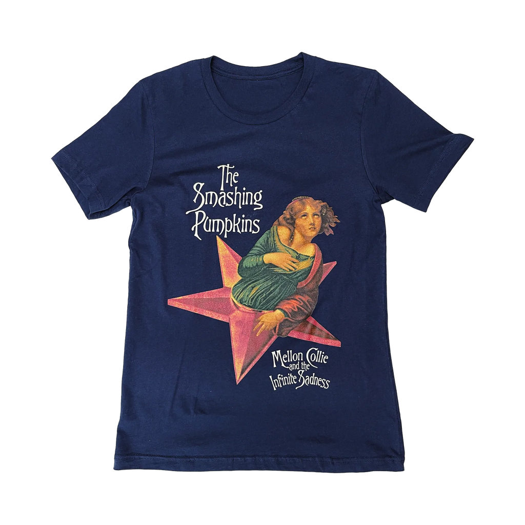 MELLON COLLIE NAVY STAR T SHIRT