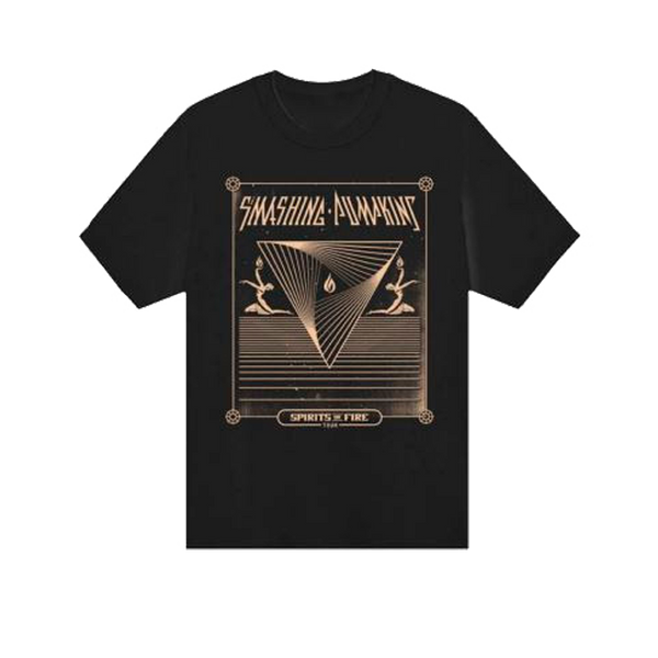 Spirits On Fire Tour Black Tee – The Smashing Pumpkins