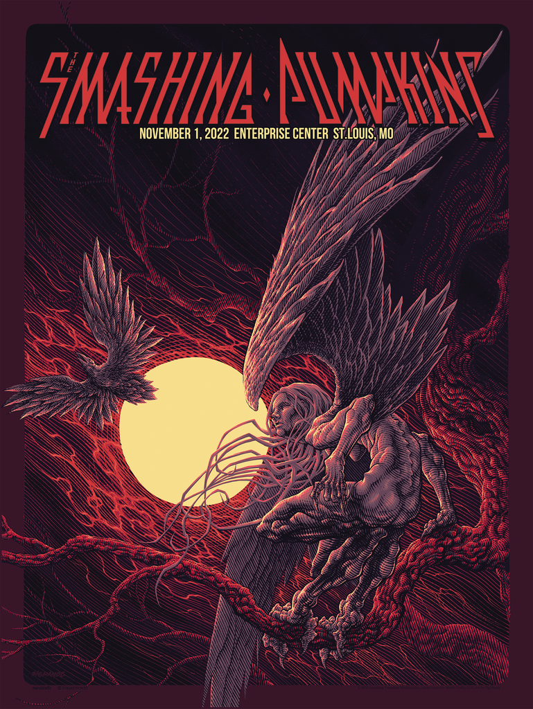 The Smashing Pumpkins St. Louis November 1, 2022 Print